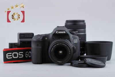 【中古】Canon キヤノン EOS 60D ダブルズームキット シャッター回数僅少
