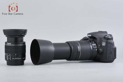 【中古】Canon キヤノン EOS 60D ダブルズームキット シャッター回数僅少
