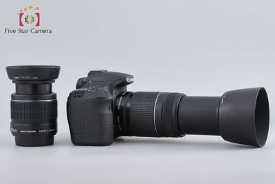 【中古】Canon キヤノン EOS 60D ダブルズームキット シャッター回数僅少
