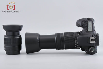【中古】Canon キヤノン EOS 60D ダブルズームキット シャッター回数僅少