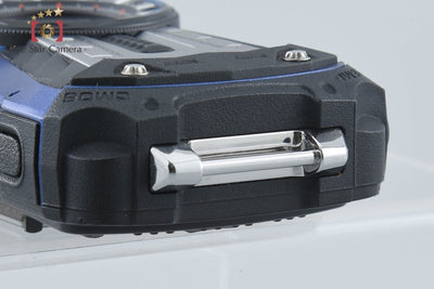 【中古】RICOH リコー PENTAX ペンタックス WG-40W ブルー コンパクトデジタルカメラ