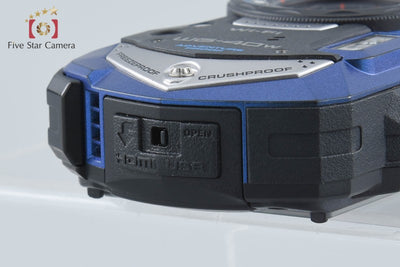 【中古】RICOH リコー PENTAX ペンタックス WG-40W ブルー コンパクトデジタルカメラ