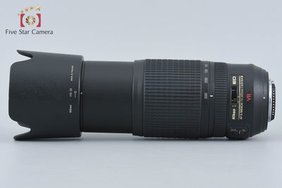 【中古】Nikon ニコン AF-S NIKKOR 70-300mm f/4.5-5.6 G ED VR