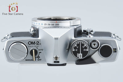 【中古】OLYMPUS オリンパス OM-2N シルバー フィルム一眼レフカメラ