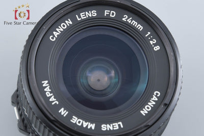 【中古】Canon キヤノン New FD 24mm f/2.8