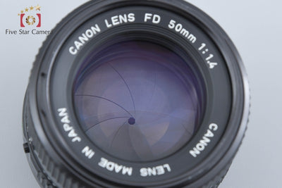 【中古】Canon キヤノン New FD 50mm f/1.4