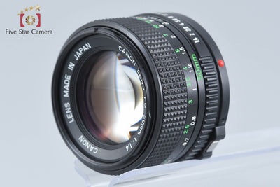 【中古】Canon キヤノン New FD 50mm f/1.4