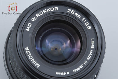 【中古】MINOLTA ミノルタ MD W.ROKKOR 28mm f/2.8