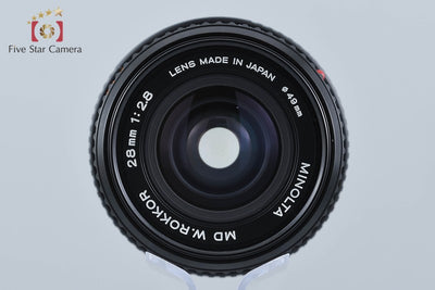【中古】MINOLTA ミノルタ MD W.ROKKOR 28mm f/2.8