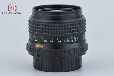 【中古】MINOLTA ミノルタ MD W.ROKKOR 28mm f/2.8