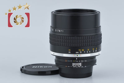 【中古】Nikon ニコン Ai-S NIKKOR 105mm f/1.8