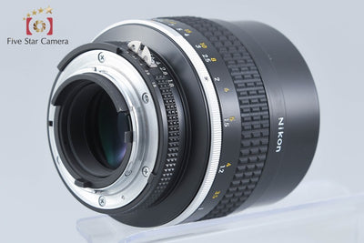 【中古】Nikon ニコン Ai-S NIKKOR 105mm f/1.8