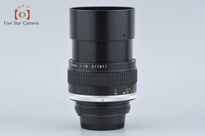【中古】Nikon ニコン Ai-S NIKKOR 105mm f/1.8