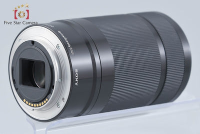 【中古】SONY ソニー E 55-210mm f/4.5-6.3 OSS SEL55210 ブラック