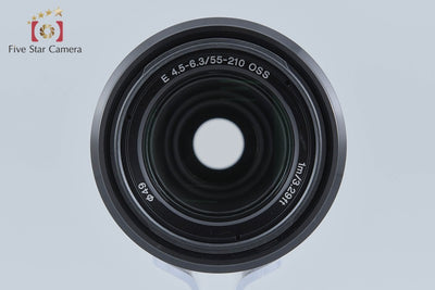 【中古】SONY ソニー E 55-210mm f/4.5-6.3 OSS SEL55210 ブラック