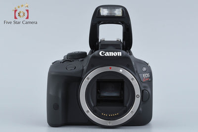 【中古】Canon キヤノン EOS Kiss X7 EF-S 18-55mm IS STM レンズキット ブラック シャッター回数僅少