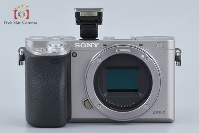 【中古】SONY ソニー α6000 ILCE-6000 シルバー パワーズームレンズキット 多言語対応