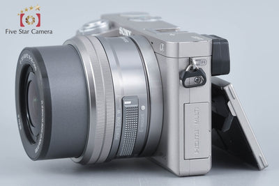 【中古】SONY ソニー α6000 ILCE-6000 シルバー パワーズームレンズキット 多言語対応