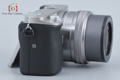 【中古】SONY ソニー α6000 ILCE-6000 シルバー パワーズームレンズキット 多言語対応