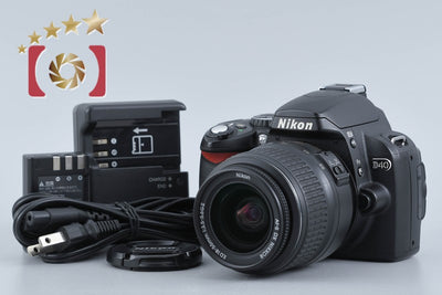 【中古】Nikon ニコン D40 レンズキット ブラック