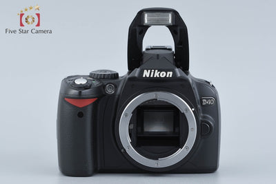 【中古】Nikon ニコン D40 レンズキット ブラック