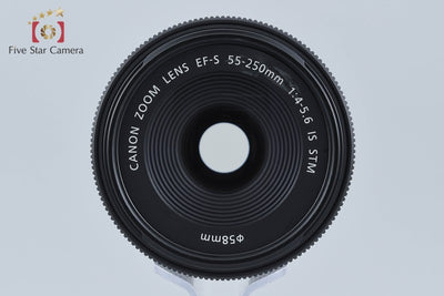【中古】Canon キヤノン EF-S 55-250mm f/4-5.6 IS STM