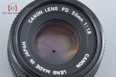 【中古】Canon キヤノン New FD 50mm f/1.8