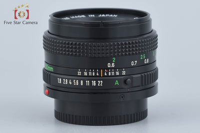【中古】Canon キヤノン New FD 50mm f/1.8