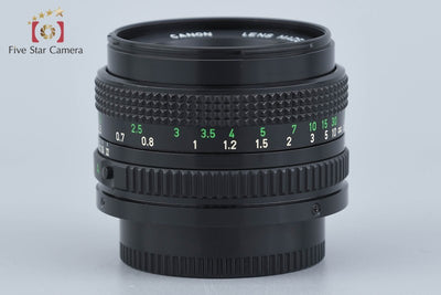 【中古】Canon キヤノン New FD 50mm f/1.8