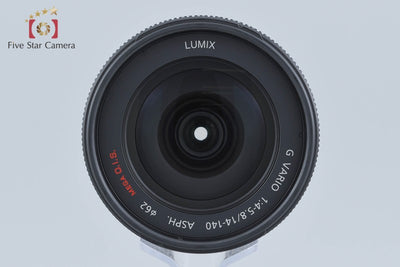 【中古】Panasonic パナソニック LUMIX G VARIO 14-140mm f/4-5.8 ASPH. MEGA O.I.S H-VS014140