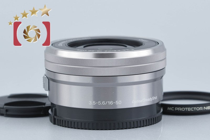 【中古】SONY ソニー E PZ 16-50mm f/3.5-5.6 OSS SELP1650 シルバー