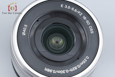 【中古】SONY ソニー E PZ 16-50mm f/3.5-5.6 OSS SELP1650 シルバー