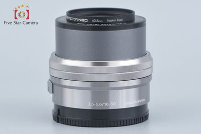 【中古】SONY ソニー E PZ 16-50mm f/3.5-5.6 OSS SELP1650 シルバー