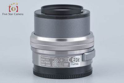 【中古】SONY ソニー E PZ 16-50mm f/3.5-5.6 OSS SELP1650 シルバー