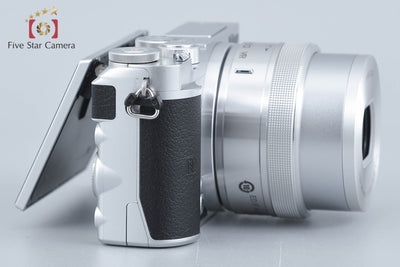 【中古】Nikon ニコン 1 J5 シルバー 標準パワーズームキット シャッター回数僅少 元箱付き