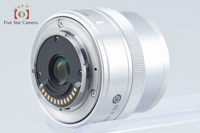 【中古】Nikon ニコン 1 J5 シルバー 標準パワーズームキット シャッター回数僅少 元箱付き
