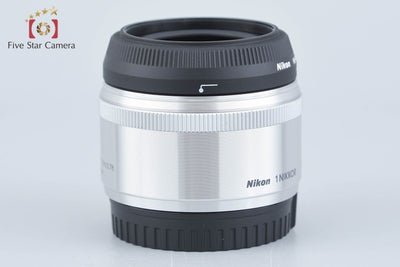 【中古】Nikon ニコン 1 NIKKOR 18.5mm f/1.8 シルバー 元箱付き