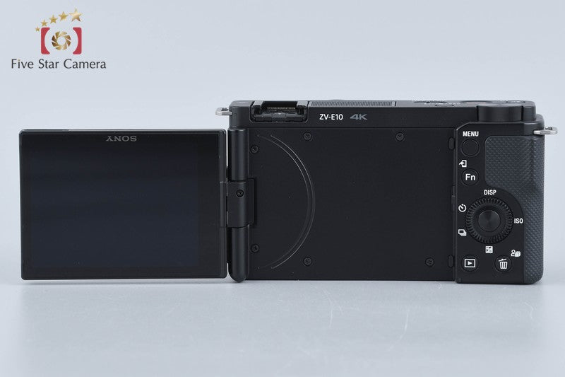中古】SONY ソニー α VLOGCAM ZV-E10 ブラック ミラーレス一眼カメラ