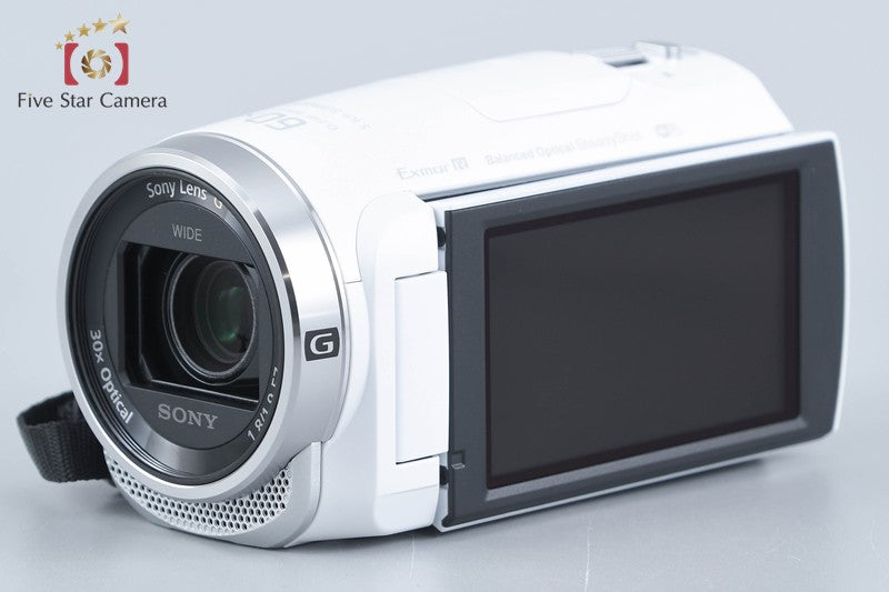 中古】SONY ソニー ハンディカム HDR-CX680 ホワイト デジタルビデオ