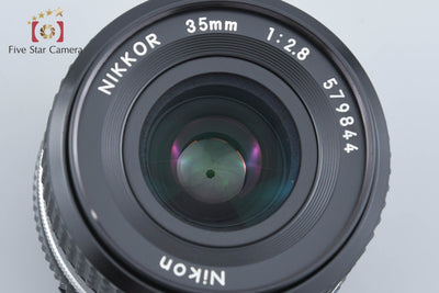 【中古】Nikon ニコン Ai-S NIKKOR 35mm f/2.8