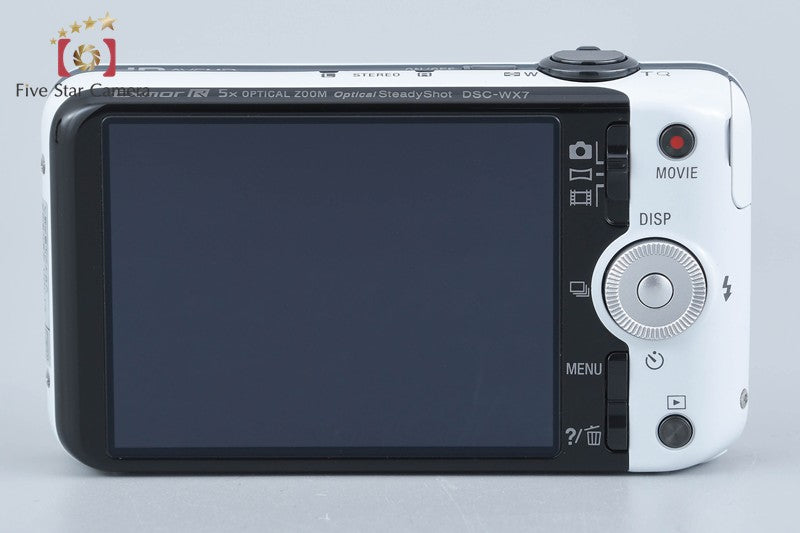 中古】SONY ソニー Cyber-shot DSC-WX7 ホワイト デジタルスチルカメラ