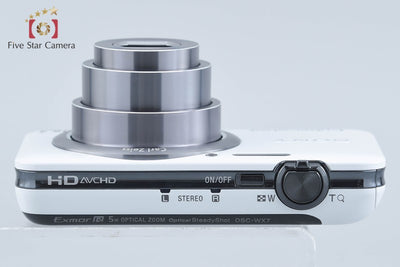 【中古】SONY ソニー Cyber-shot DSC-WX7 ホワイト デジタルスチルカメラ