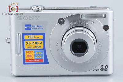 【中古】SONY ソニー Cyber-Shot DSC-W30 シルバー コンパクトデジタルカメラ