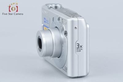 【中古】SONY ソニー Cyber-Shot DSC-W30 シルバー コンパクトデジタルカメラ