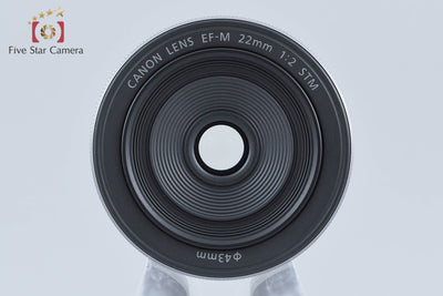 【中古】Canon キヤノン EF-M 22mm f/2 STM シルバー