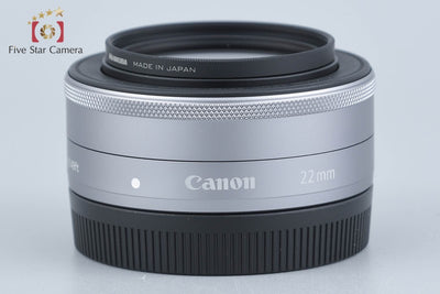 【中古】Canon キヤノン EF-M 22mm f/2 STM シルバー