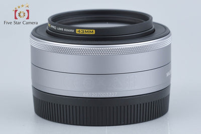 【中古】Canon キヤノン EF-M 22mm f/2 STM シルバー