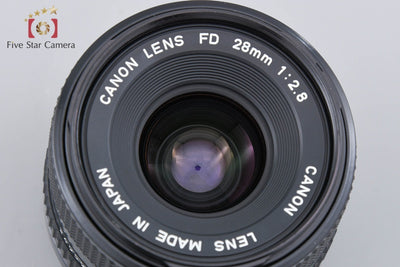【中古】Canon キヤノン New FD 28mm f/2.8