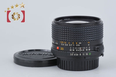 【中古】MINOLTA ミノルタ New MD 20mm f/2.8