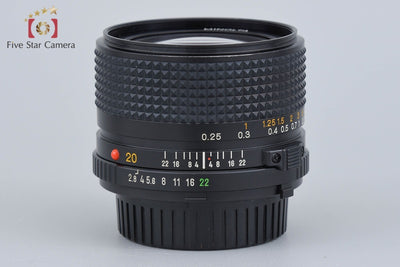 【中古】MINOLTA ミノルタ New MD 20mm f/2.8